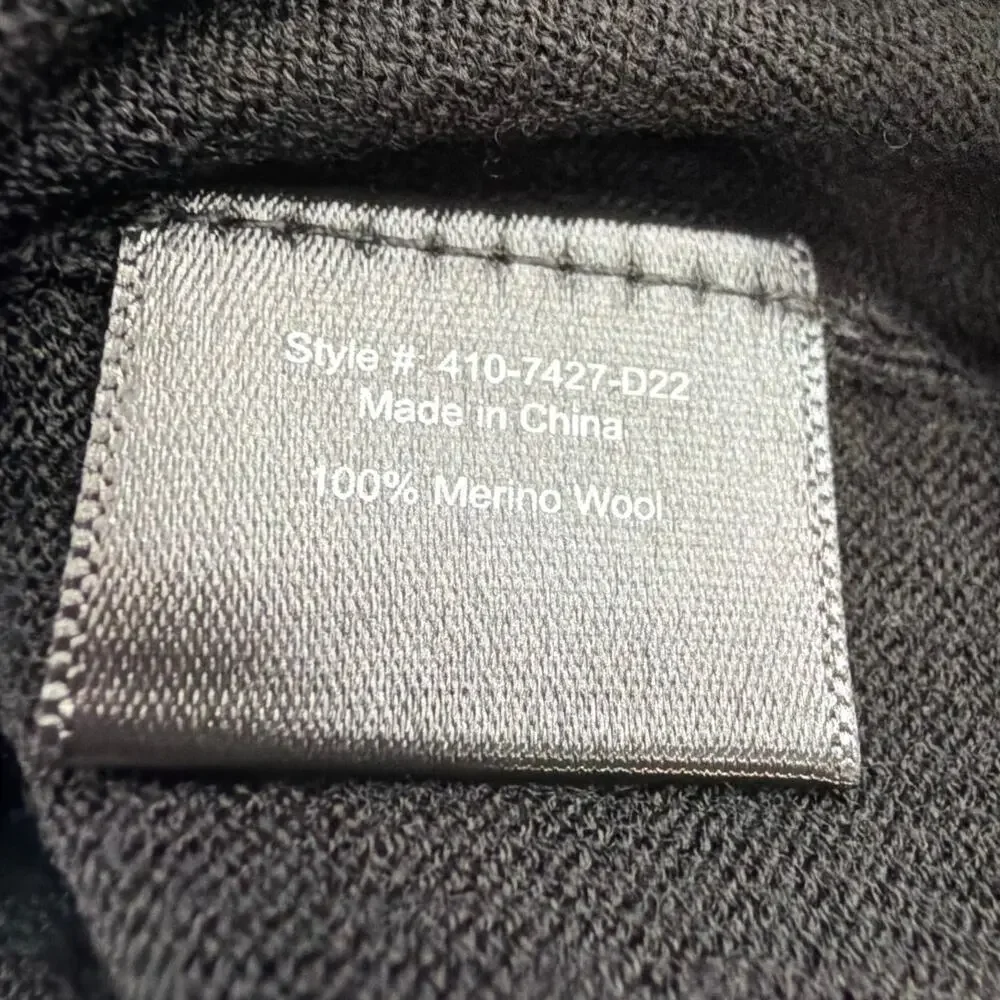 Jenni Kayne Women's Black Merino Tank Top Size S